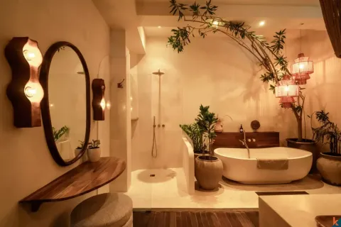 Vila 3 kamar tidur di Tibubeneng, Badung, Bali (17227) 25