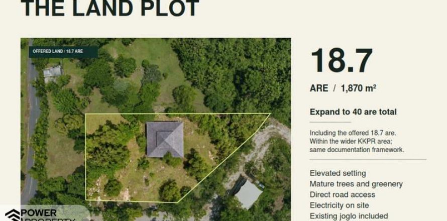 1870m2 Land in South Kuta, Badung, Bali (17249)