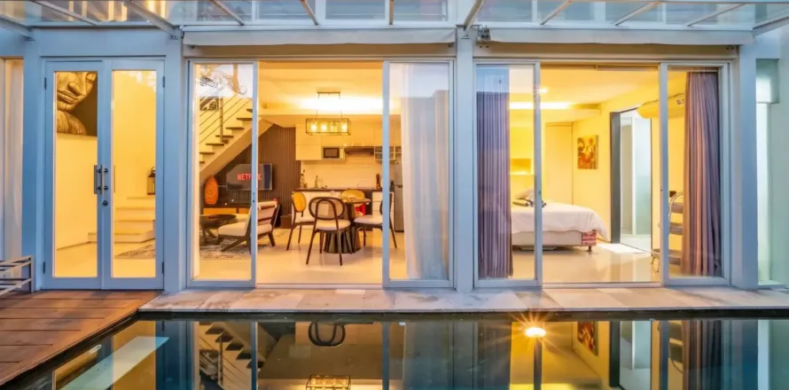 Vila 2 kamar tidur di Kerobokan, Badung, Bali (17160)