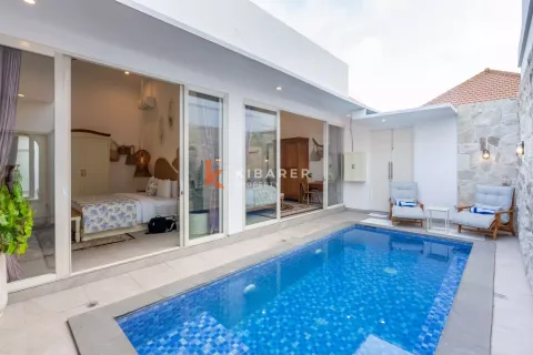 Vila 2 kamar tidur di Tibubeneng, Badung, Bali (12357)
