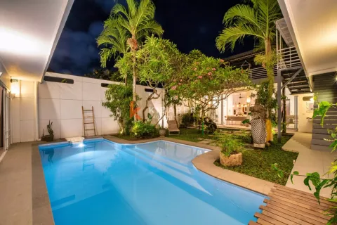 Vila 4 kamar tidur di Tibubeneng, Badung, Bali (12416) 16