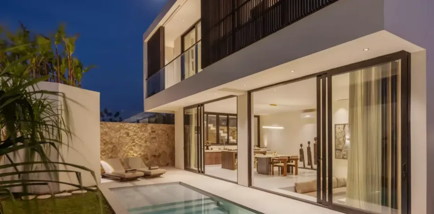 Vila 2 kamar tidur di Kerobokan, Badung, Bali (17339)