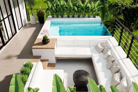 Vila 4 kamar tidur di Canggu, Badung, Bali (9735) 9