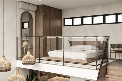 Townhouse 1 kamar tidur di Canggu, Badung, Bali (8817)
