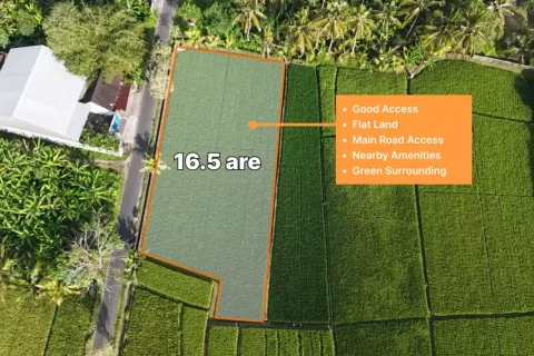 Tanah kavling di Kaba-Kaba, Kediri, Tabanan, Bali (11108)