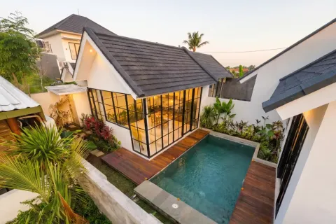 Vila 1 kamar tidur di Ubud, Gianyar, Bali (11042)