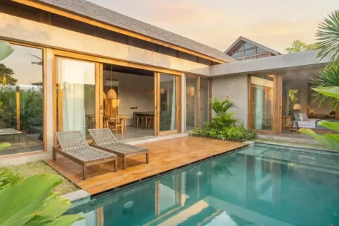 Vila 2 kamar tidur di Munggu, Mengwi, Badung, Bali (11044)
