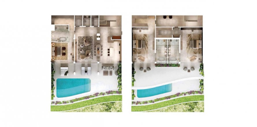 3 bedrooms Apartment in Golden Pearl , Bali (5455)