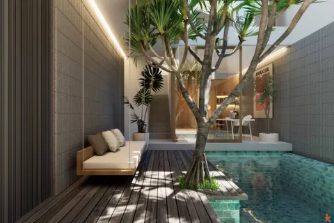 Vila 3 kamar tidur di Tibubeneng, Badung, Bali (11070)