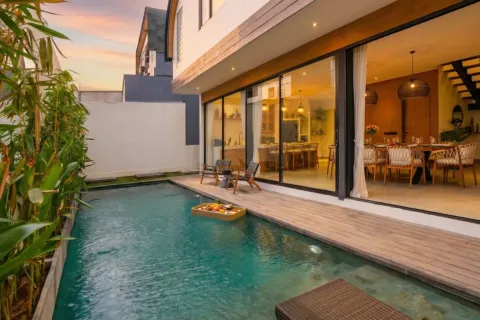 Vila 3 kamar tidur di Cemagi, Mengwi, Badung, Bali (11071)