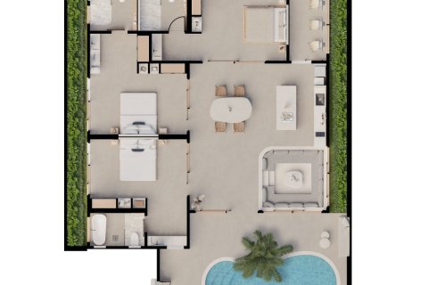 3 bedrooms Villa in Tumbak Bayuh, Mengwi, Badung, Bali (11975) 8
