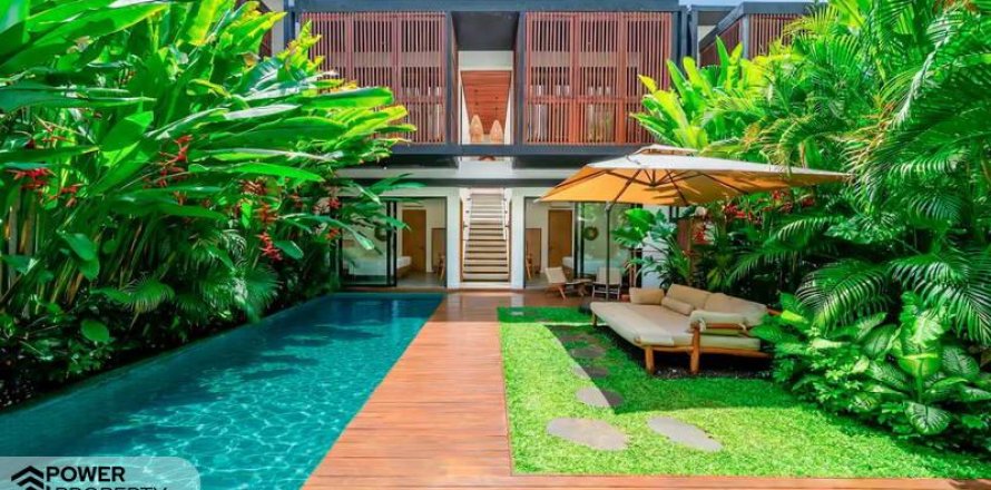 Vila 4 kamar tidur di Canggu, Badung, Bali (15837)