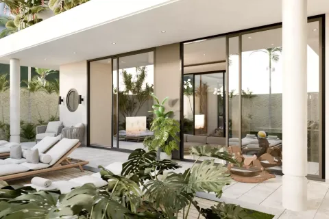 Vila 4 kamar tidur di Tibubeneng, Badung, Bali (11299)