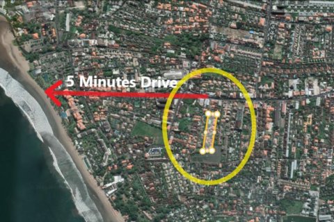 Tanah kavling di Seminyak, Badung, Bali (12164)
