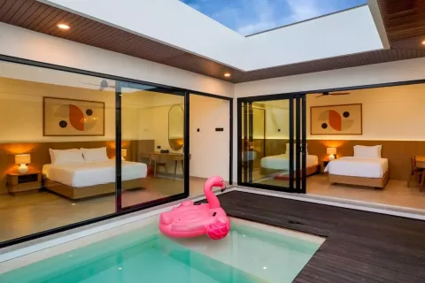 Vila 2 kamar tidur di Jimbaran, Badung, Bali (13730)