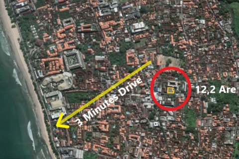 Tanah kavling di Legian, Kuta, Badung, Bali (12127)