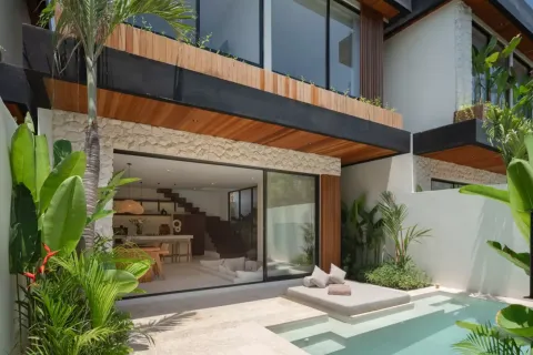 Vila 1 kamar tidur di Canggu, Badung, Bali (10955)