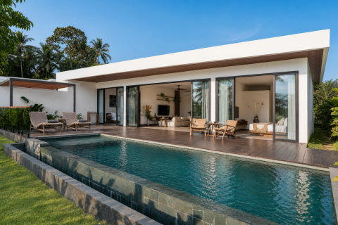 Vila 2 kamar tidur di Ubud, Gianyar, Bali (14364)