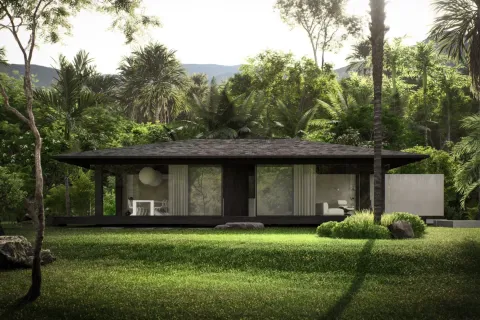 Vila 2 kamar tidur di Tegallalang, Gianyar, Bali (13814)
