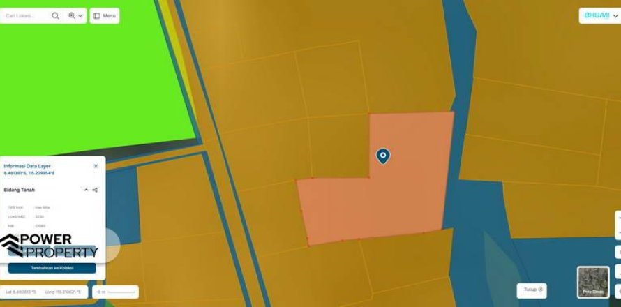3230m2 Land in Abiansemal, Badung, Bali (9303)