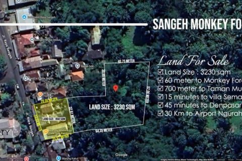 3230m2 Land in Abiansemal, Badung, Bali (9303) 4
