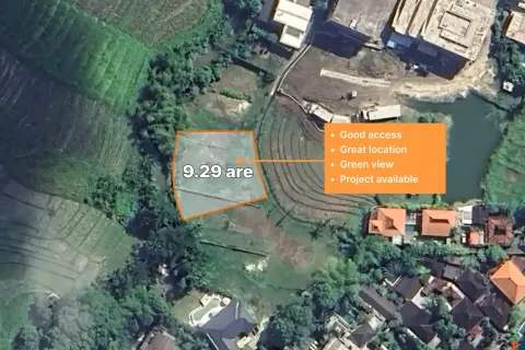 Tanah kavling di Pererenan, Mengwi, Badung, Bali (11390)