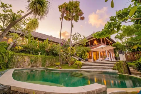 Vila 4 kamar tidur di Jimbaran, Badung, Bali (10940)