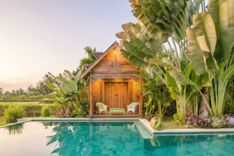 Vila 8 kamar tidur di Ubud, Gianyar, Bali (11023)
