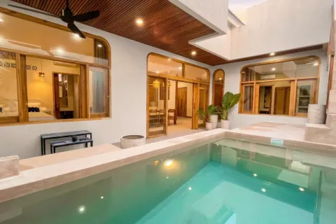 Vila 2 kamar tidur di Kerobokan, Badung, Bali (10908)