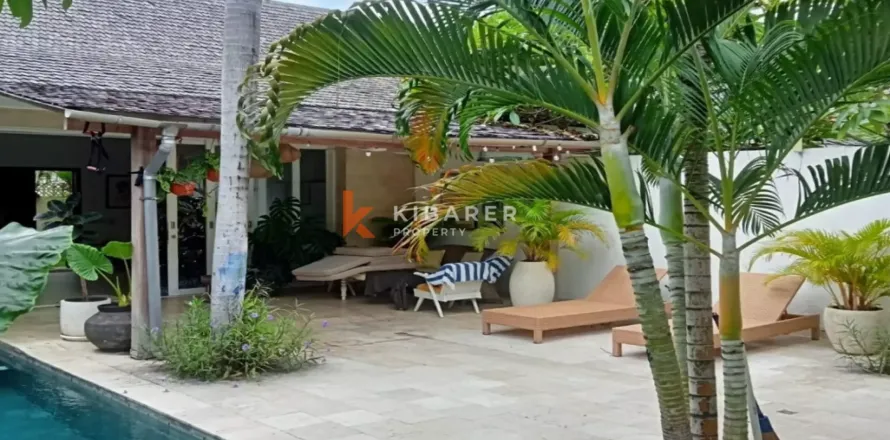 Vila 4 kamar tidur di Tibubeneng, Badung, Bali (12906)