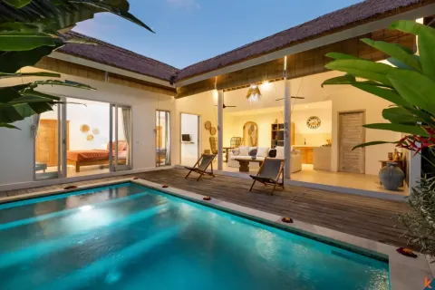Vila 2 kamar tidur di Kerobokan, Badung, Bali (14076)