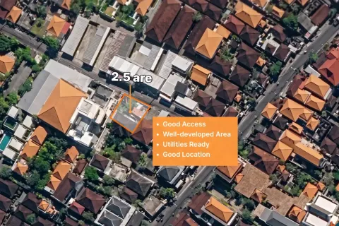 Tanah kavling di Canggu, Badung, Bali (14078)