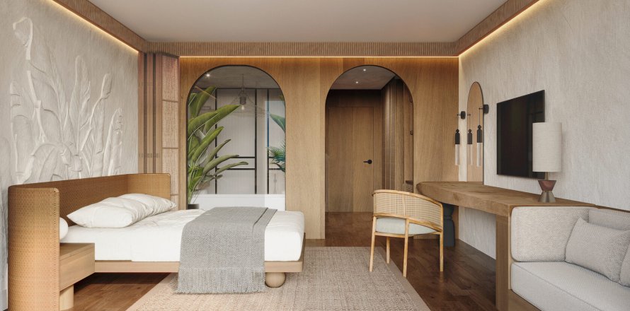 Квартира с 1 спальней в VIRGIN BEACH HOTEL, Карангасем, Бали (9947)