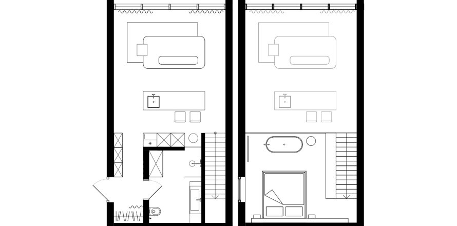 Apartemen 1 kamar tidur di The HEIGHTS, Mengwi, Badung, Bali (9684)
