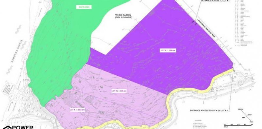Земельный участок 27900м2 в Южная Кута, Бадунг, Бали (5894)