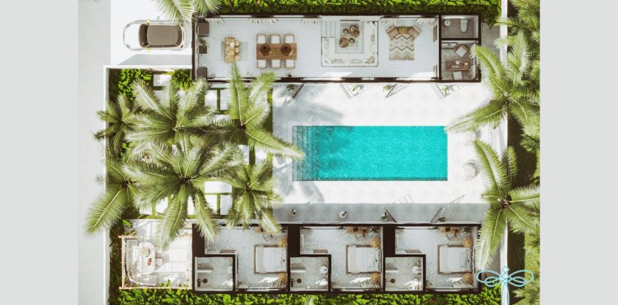Вилла с 3 спальнями в Seafora villa , Кута, Бадунг, Бали (8159)