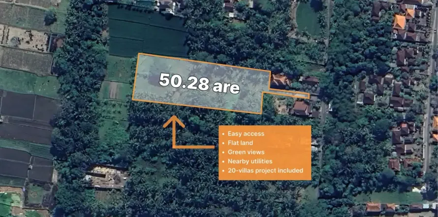 Land in Ubud, Gianyar, Bali (11497)