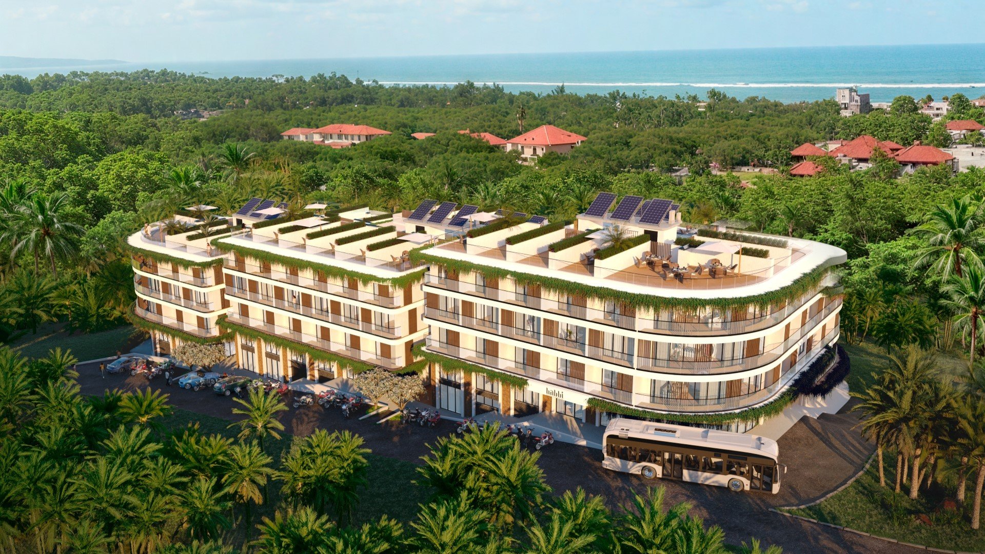HABBI Bali Melasti — the complex and the ocean, Bukit Peninsula