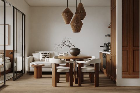 Apartemen 1 kamar tidur di Habbi Melasti Residence, Badung, Bali (8291)