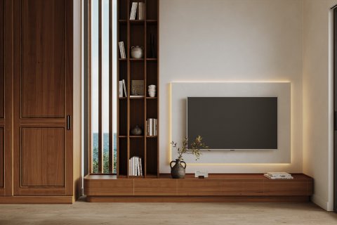 Квартира с 1 спальней в Habbi Melasti Residence, Бадунг, Бали (8291) 4