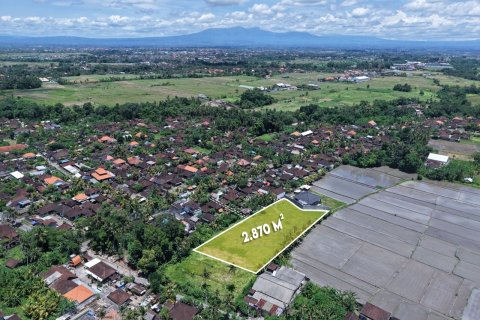 Tanah kavling 2870m2 di Kaba-Kaba, Kediri, Tabanan, Bali (14096)