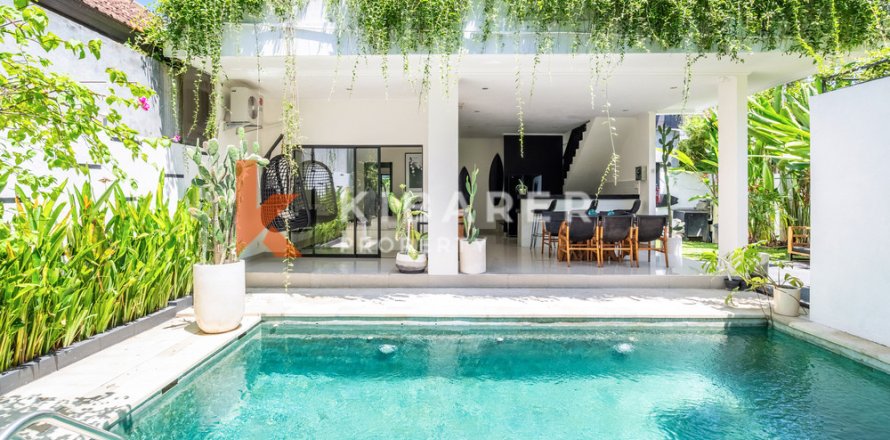 Vila 3 kamar tidur di Tibubeneng, Badung, Bali (13491)