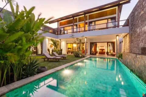Vila 4 kamar tidur di Ungasan, Badung, Bali (10885)