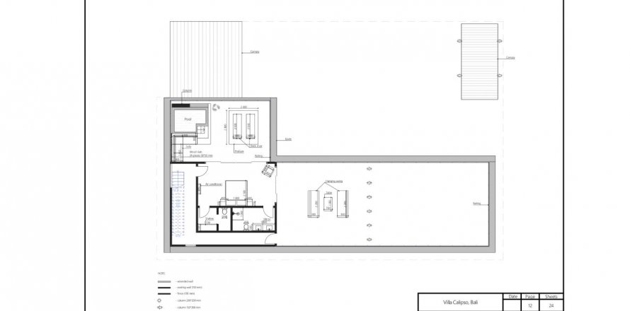 Вилла с 4 спальнями в Calypso Villa, Денпасар, Бали (8215)