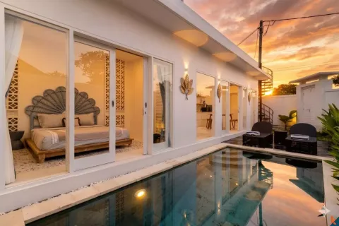 Vila 1 kamar tidur di Pererenan, Mengwi, Badung, Bali (10967)