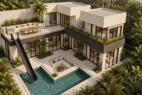Vila 4 kamar tidur di Kuta Selatan, Badung, Bali (13942)