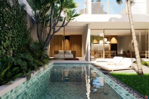 Vila 3 kamar tidur di Tibubeneng, Badung, Bali (11076)