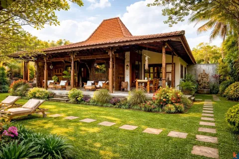 Vila 5 kamar tidur di Tumbak Bayuh, Mengwi, Badung, Bali (10923)