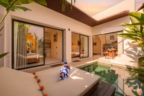 Vila 2 kamar tidur di Cemagi, Mengwi, Badung, Bali (10863)