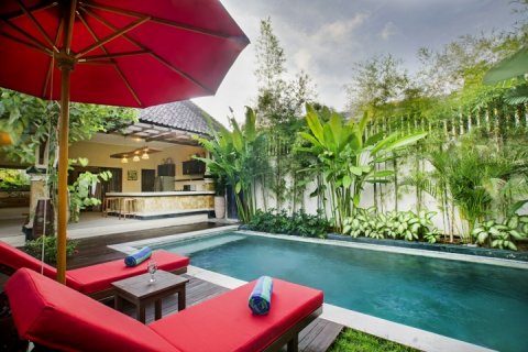 Vila 2 kamar tidur di Seminyak, Badung, Bali (2172)